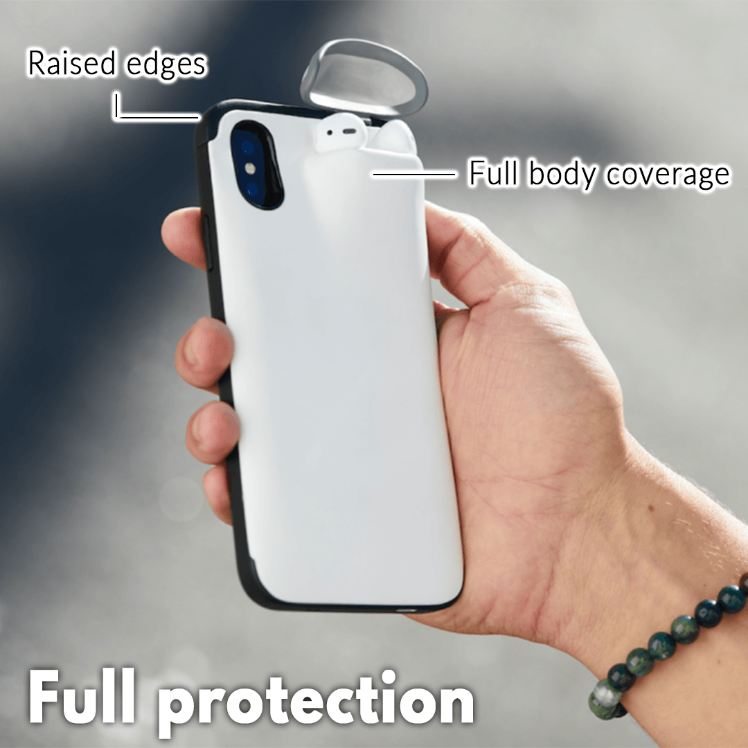 2-in-1 Airpod iPhone Case