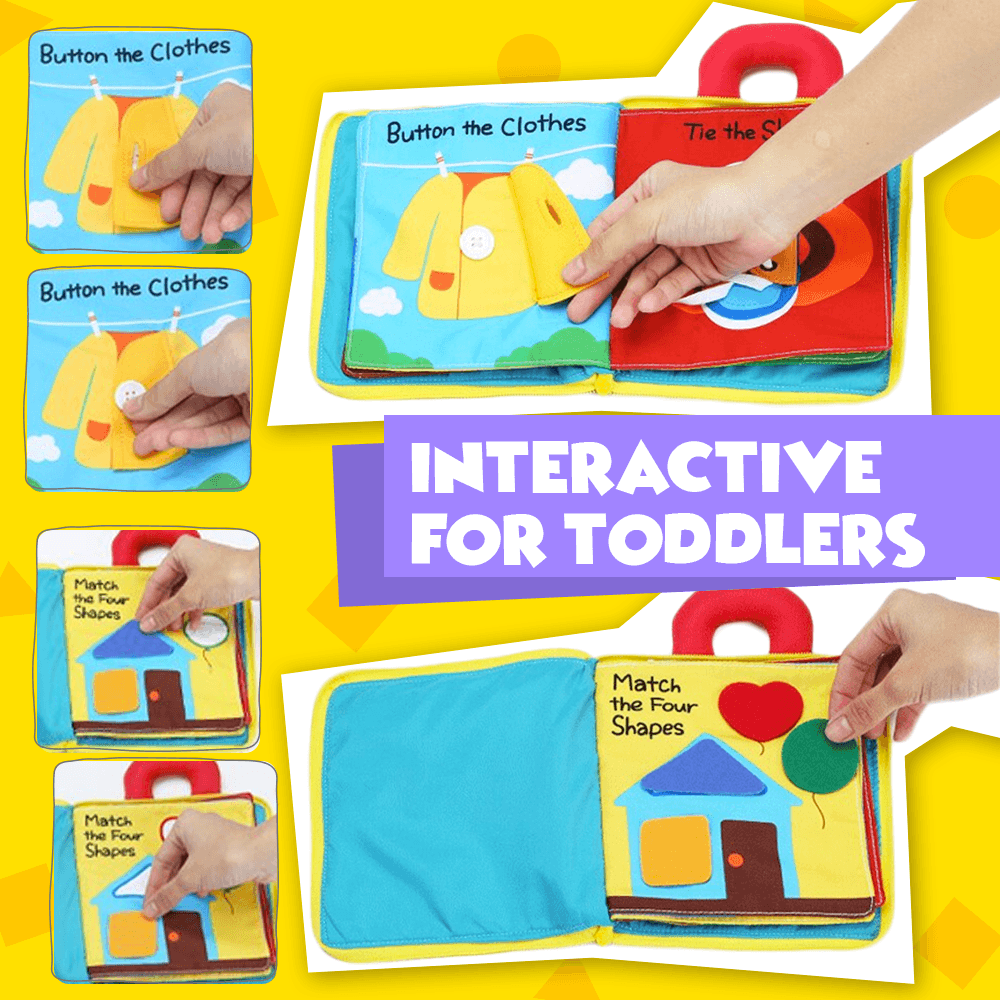 3D Educational Cloth Book