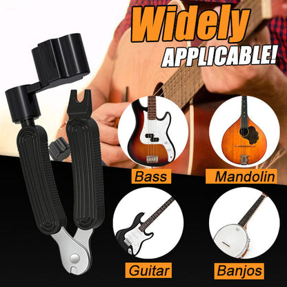 3-in-1 Guitar String Winder